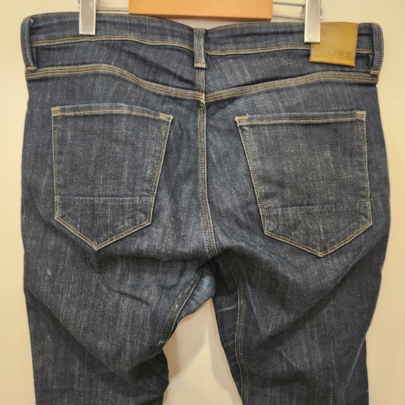 DU/ER Pants Mens 34x34 Blue Denim L2X Relaxed Taper Stretch Performance Cooling - Picture 4 of 15